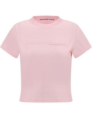 Alexander Wang Cropped T - Pink