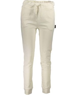 North Sails White Cotton Pant - Natural