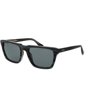 Web Grey Acetate Sunglasses - Black