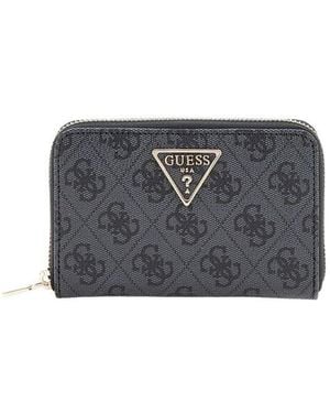 Guess Grey Polyethylene Wallet