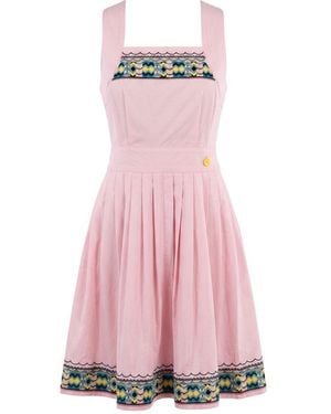 Trussardi Pink Cotton Dress