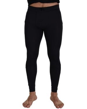 Dolce & Gabbana Sleek Designer Pants - Black