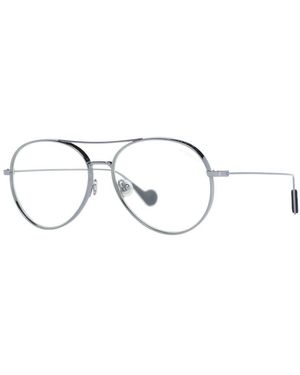 Moncler Grey Metal Glasses (frames) - Metallic
