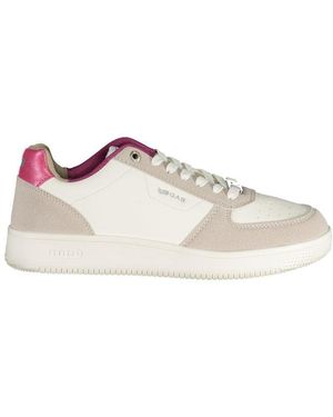 Gas Bianco Poliuretano Trainer - Pink