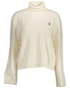 U.S. POLO ASSN. U. S. Polo Assn. Nylon Sweater - Natural