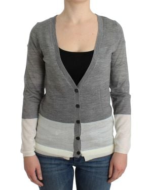 CoSTUME NATIONAL Chic Lightweight Cardigan - Grey