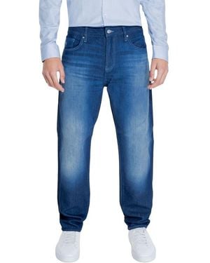 ARMANI EXCHANGE Blue Cotton Jeans & Pant