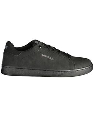 Gas Black Polyurethane Men's Trainer