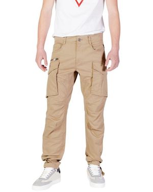 Replay Beige Cotton Jeans & Pant - Natural
