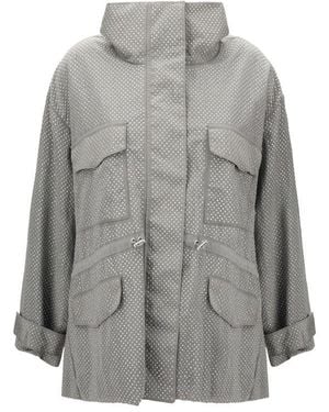 Pinko Fisherma Parka Jacket - Grey