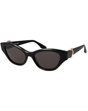 Trussardi Black Acetate Sunglasses