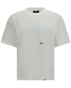 Represent White Cotton T - Gray