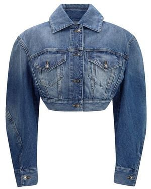Givenchy Blue Cotton Denim Jacket