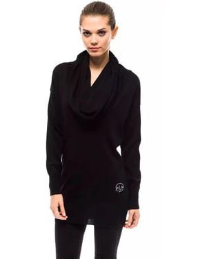 Montana Blu Black Wool Sweater