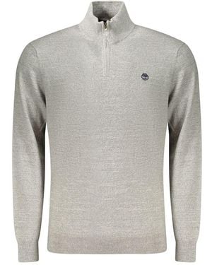 Timberland Grey Cotton Men's Jumper