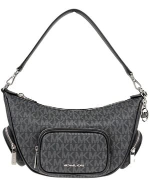 Michael Kors Merritt Small Convertible Crossbody Bag - Black