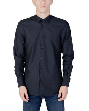 Antony Morato Blue Cotton Shirt