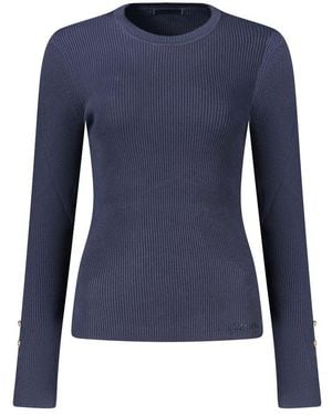 Guess Blue Viscose 's Sweater