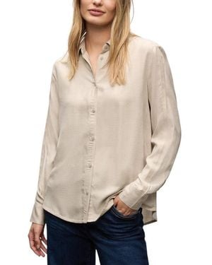 Street One Beige Viscose Blouse - Natural