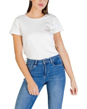 Liu Jo Cotton T-Shirt - Blue