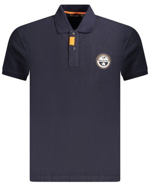 Napapijri Cotton Polo Shirt - Blue