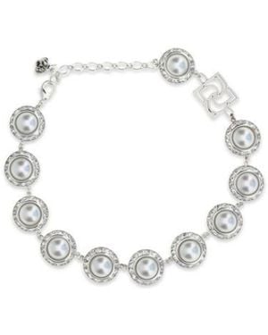 Magda Butrym Silver Metal Necklace - Metallic