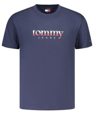 Tommy Hilfiger Cotton T-Shirt - Blue