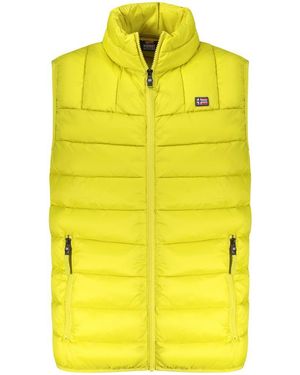 Norway 1963 Giallo Poliammide Men Vest - Yellow