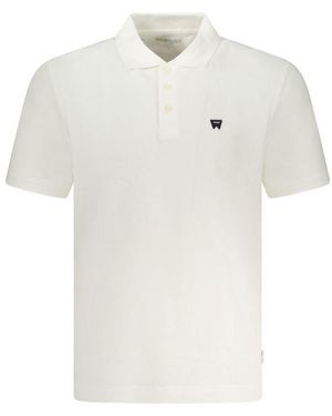 Wrangler Cotton Polo Shirt - White