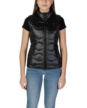 Blauer Polyamide Sleveless Jacket - Black