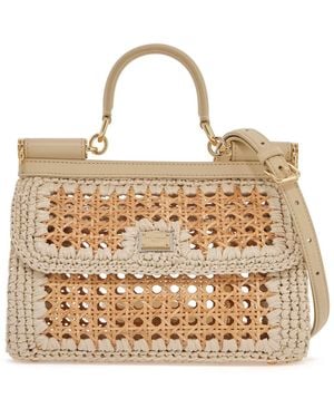 Dolce & Gabbana Borsa A Mano Sicily Allungata - Metallic