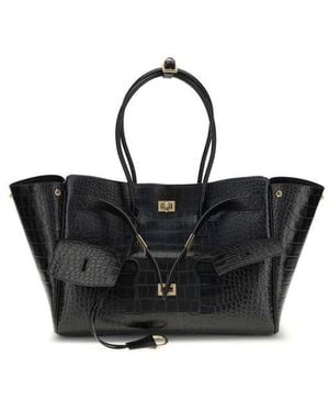 Balenciaga Bel Air Medium Shoulder Bag - Black
