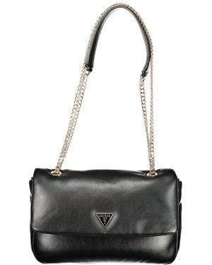 Guess Nero Poliuretano Handbag - Black