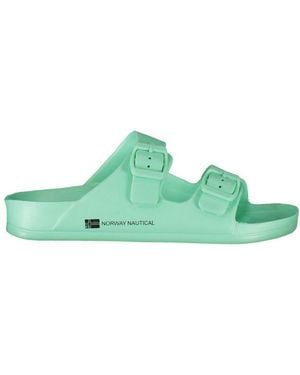Norway 1963 Verde Plastica Slipper - Green