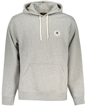 Converse Grey Cotton Men's Sweatshirt