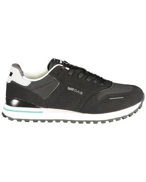 Gas Nero Polyurethane Men Trainer - Black
