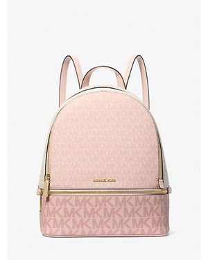 Michael Kors Multicolour Leather Backpack - Pink