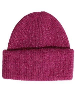 Pieces Pink Recycled Polyester Cap (baseball Hat) - Purple