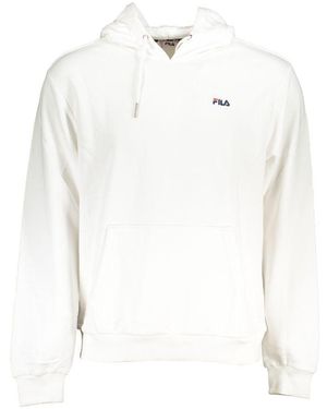 Fila Essential Hoodie Cotton - White