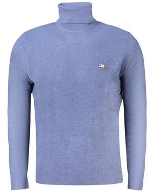 Norway 1963 Polyester Sweater - Blue