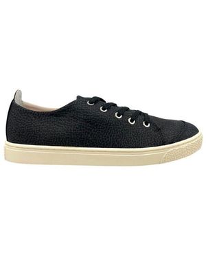 Borbonese Black Textile Sneaker