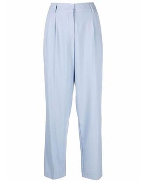 Blanca Vita Passiflora Tailored Trousers - Blue