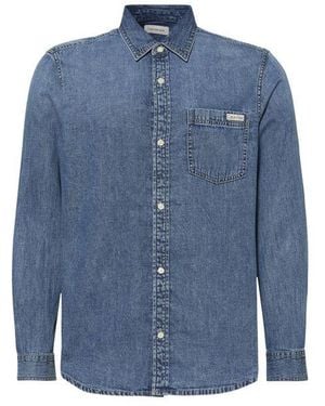 Calvin Klein Blue Denim Shirt