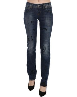 John Galliano Chic Gazette Skinny Denim - Blue