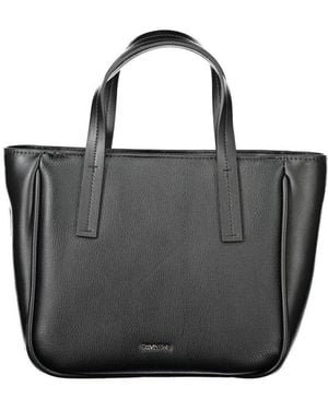 Calvin Klein Polyethylene Handbag - Black