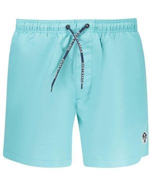 North Sails Azzurro Polyester Men's Swim Boxer - Blue