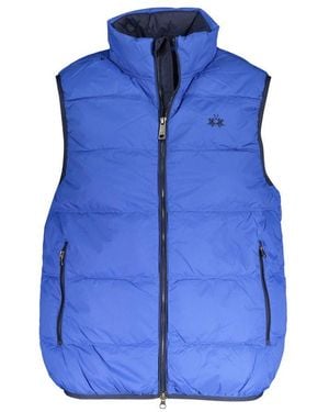 La Martina Polyamide Jacket - Blue