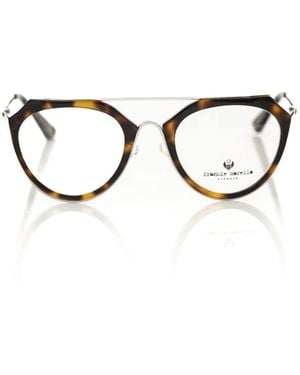 Frankie Morello Aviator-Style Tartarugato Eyewear Frames - Brown