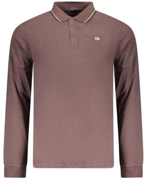 Norway 1963 Brown Cotton Mens Polo