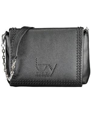 Byblos Black Polyurethane 's Shoulder Bag - Grey